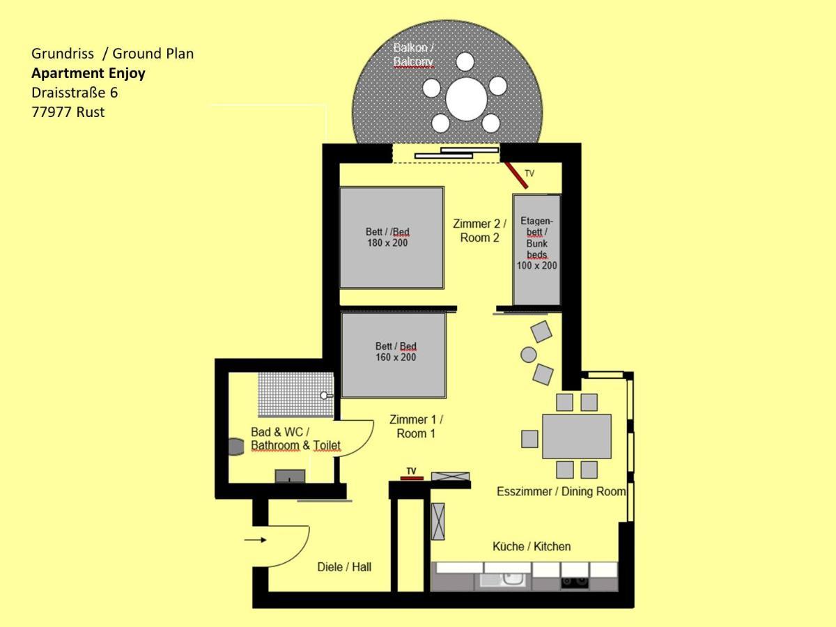 Apartment Enjoy روست المظهر الخارجي الصورة